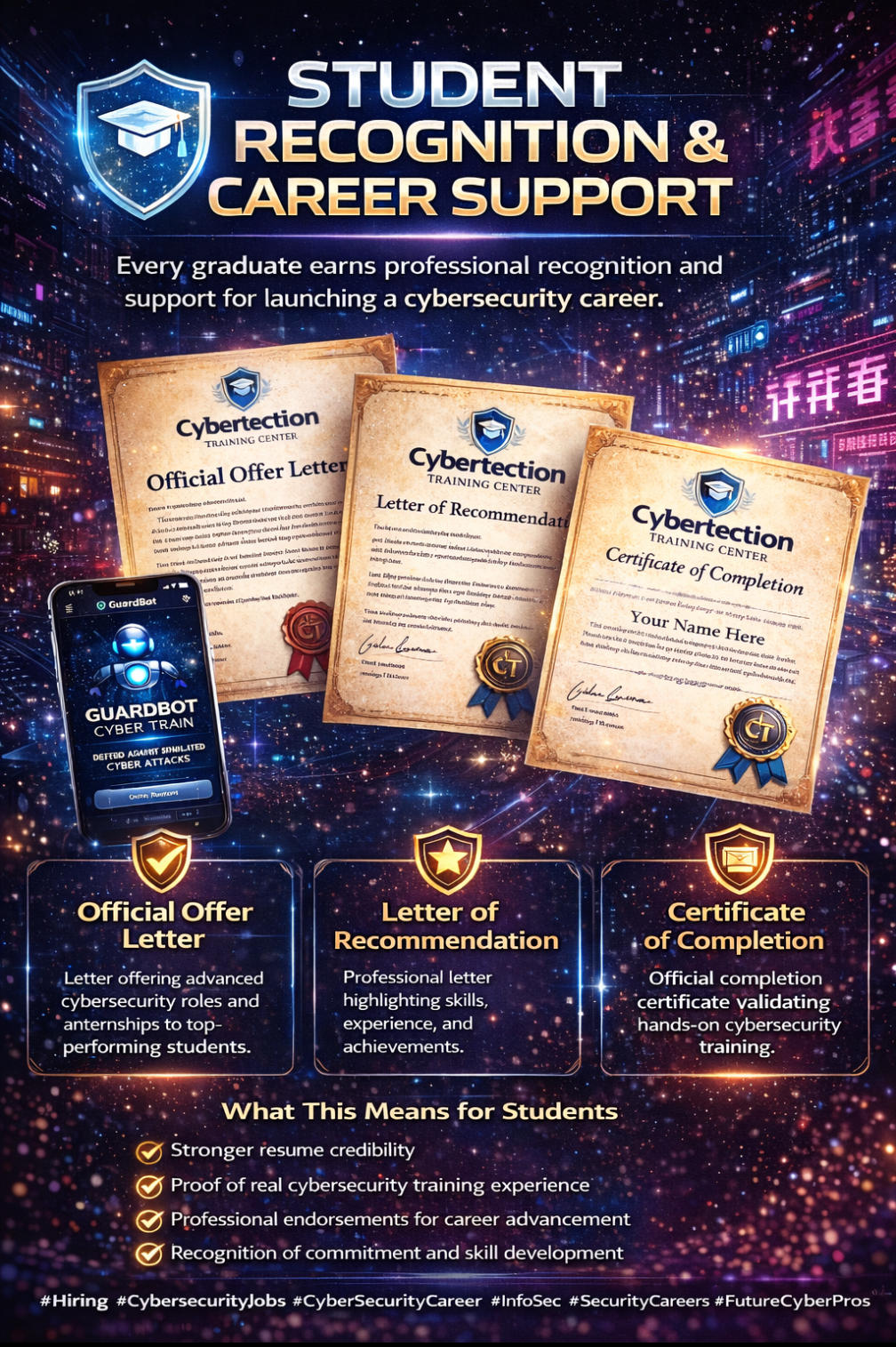 Internship and Offer Letters